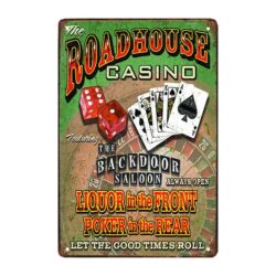 metal casino plate