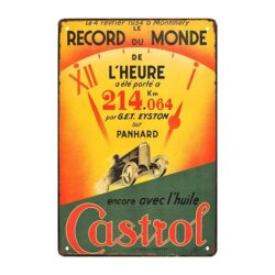 castrol metal plate 1