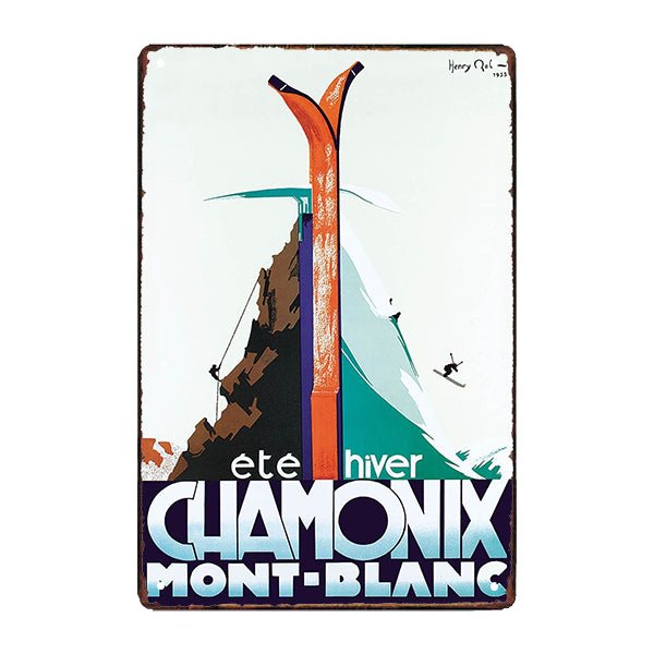 metal plate chamonix 1 metal plate chamonix 1