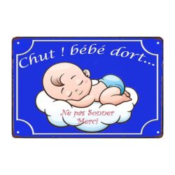 metal plate shush baby sleeping