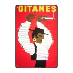 metal cigarette plate