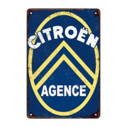 metal plate citroen 1