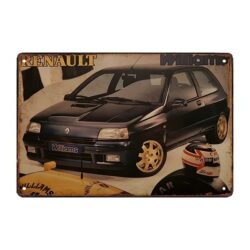 metal plate clio williams