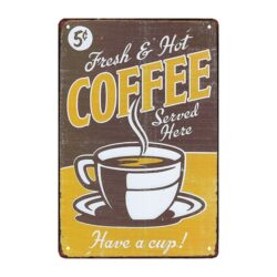 metal coffee plate 2