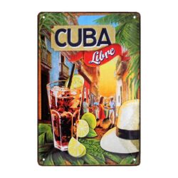 metal plate cuba libre 1