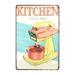 metal plate cuisine deco