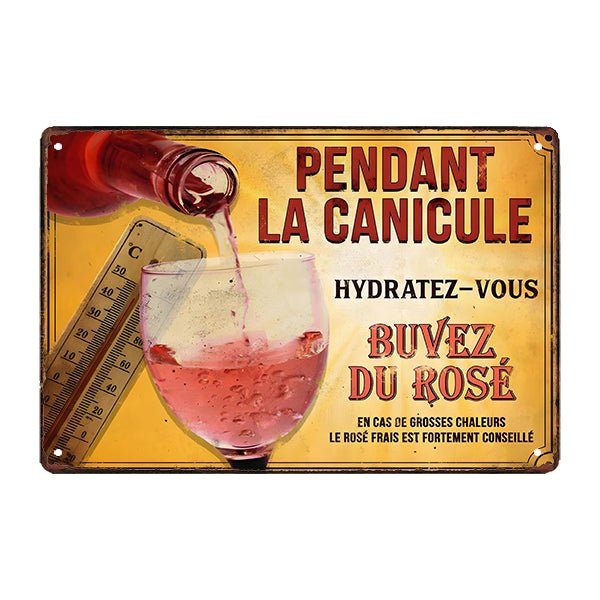 metal plate kitchen deco humour metal plate kitchen deco humour