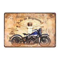 motorcycle metal plate