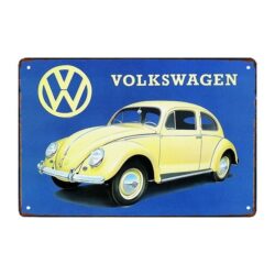 metal plate deco beetle