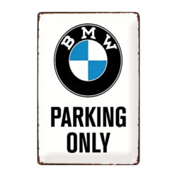 metal plate deco bmw