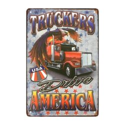 metal plate deco truck