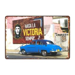 metal plate deco cuba