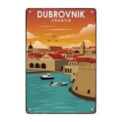 metal plate deco dubrovnik