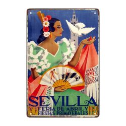 metal plate deco spain