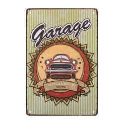 metal plate deco garage 1