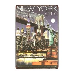 metal deco plate new york