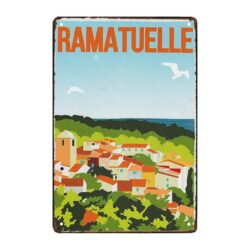 metal plate deco ramatuelle