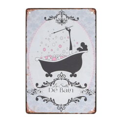metal plate deco bathroom 1
