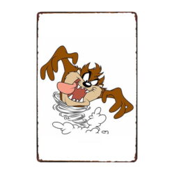 metal plate deco taz