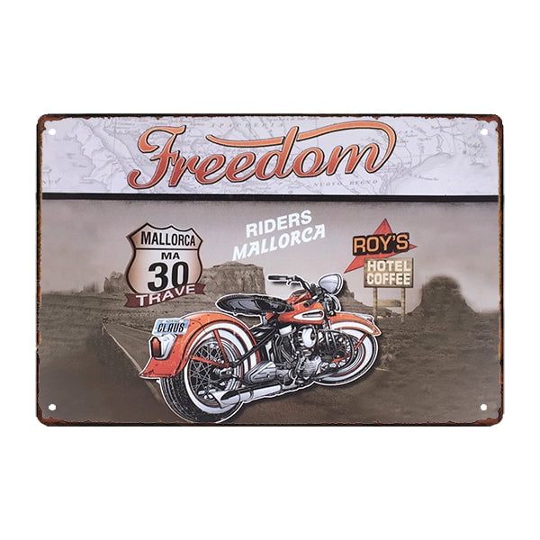 metal deco vintage moto 1 plate metal deco vintage moto 1 plate