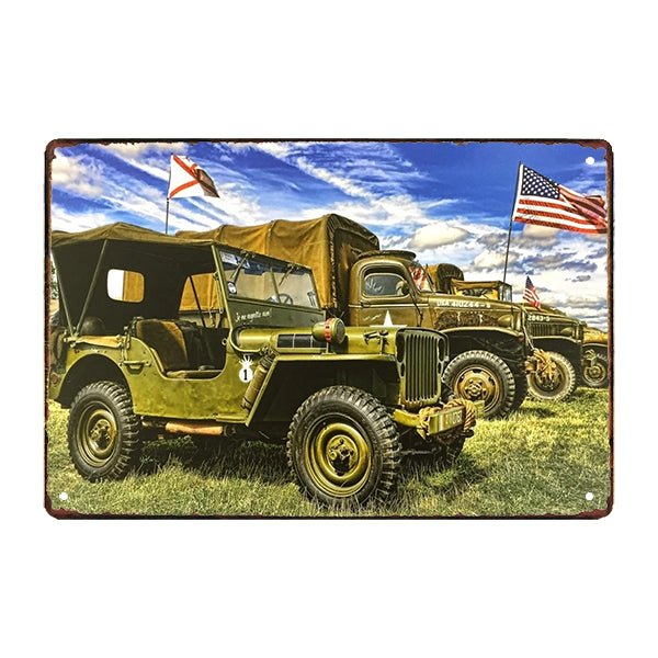 metal plate deco ww2 metal plate deco ww2