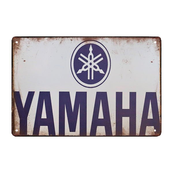 metal plate deco yamaha metal plate deco yamaha