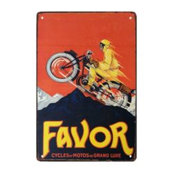 decorative metal plate motorcycle