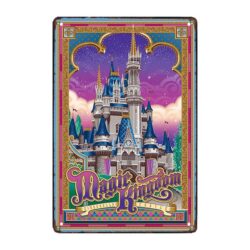 disney metal plate