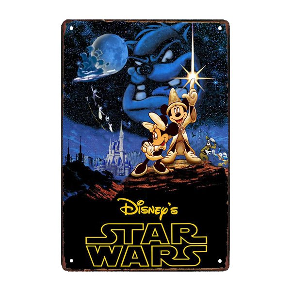 metal plate disney star wars metal plate disney star wars