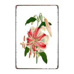 fleur de lys metal plate