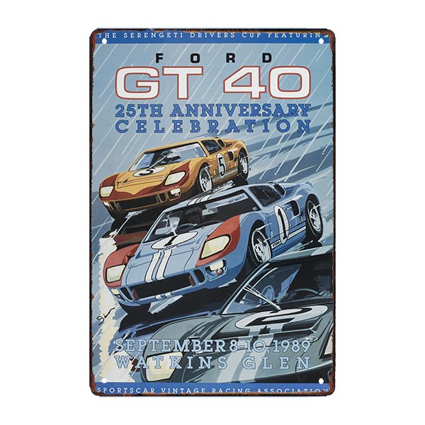 metal ford plate metal ford plate