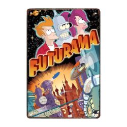 metal plate futurama