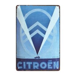 metal plate garage citroen
