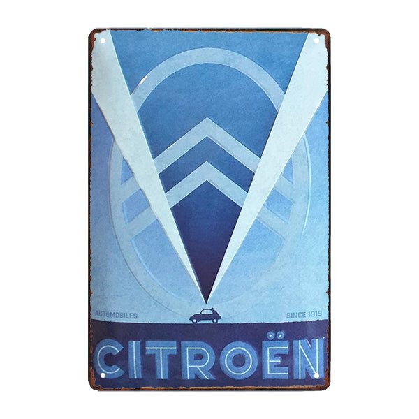 metal plate garage citroen metal plate garage citroen