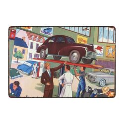 metal plate garage mechanics
