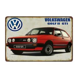plate metal golf 2 gti