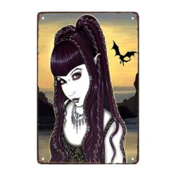 gothic metal plate