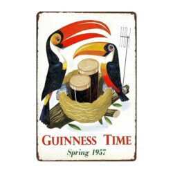 guinness metal plate 1