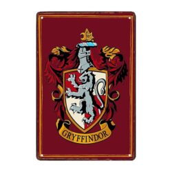 harry potter metal plaque