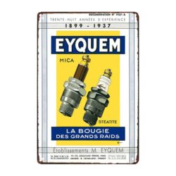 old eyquem advertising plate