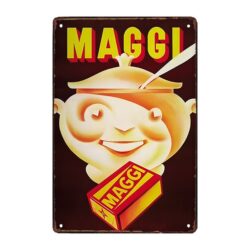 old maggi advertising plate