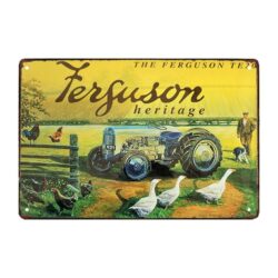 advertising plate old tractor 1