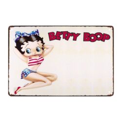 advertising plaque betty boop