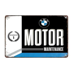 bmw advertising plate