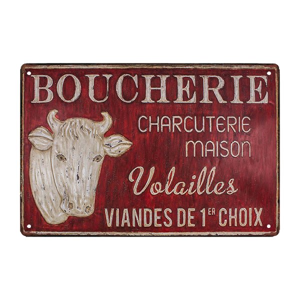 butchery advertising plaque butchery advertising plaque