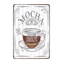 advertising plaque coffee moka
