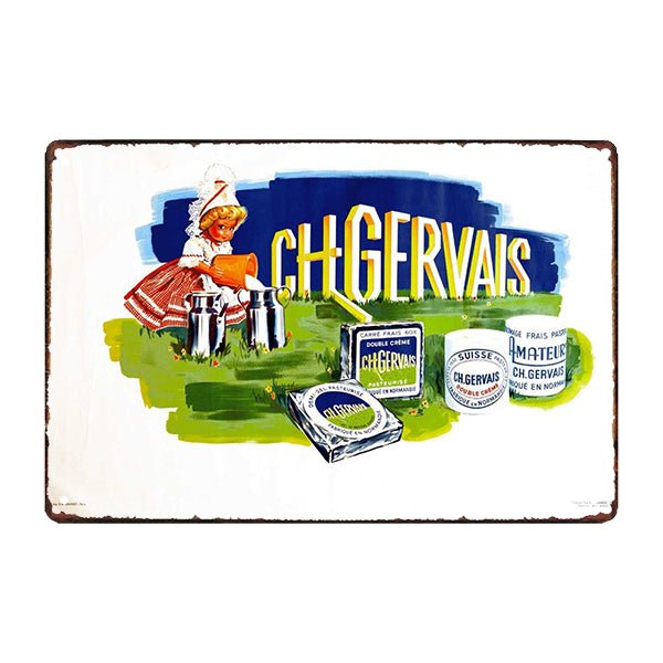advertising plaque chgervais advertising plaque chgervais