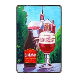 chimay advertising plaque