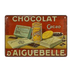 advertising plaque chocolat daiguebelle