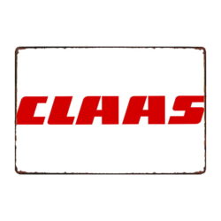 advertising plaque claas